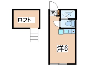 妙蓮寺ジェラートモカの物件間取画像